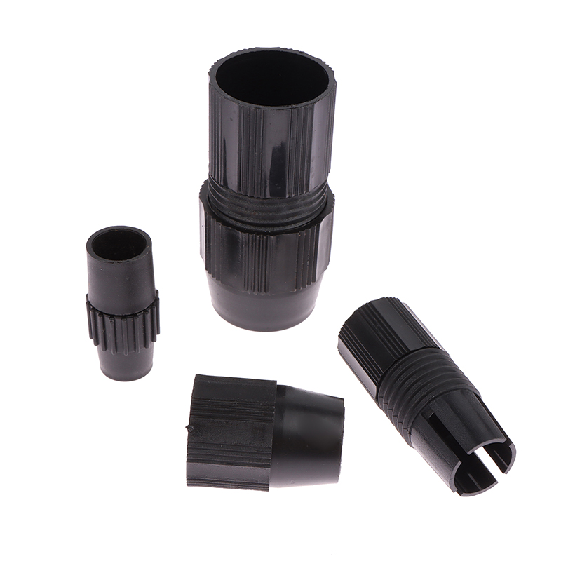Plastic Pipe Clip - 2 buah konektor tabung teleskopik plastik