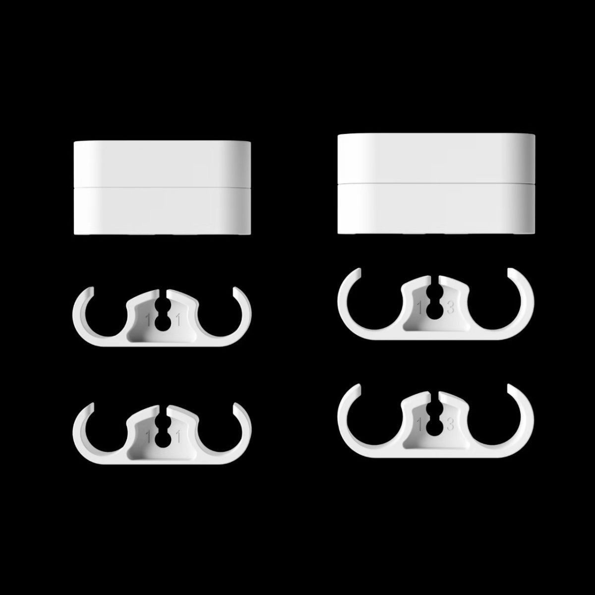 Klip kabel radiator berpending - Plastic Pipe Clip ulasan dan harga