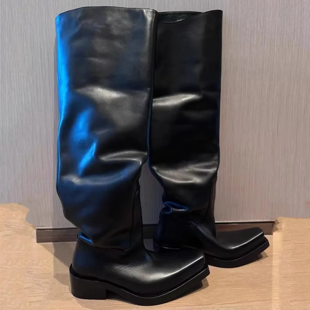 Sepatu Bot Berkuda Hitam untuk - Pipe Bending Spring ulasan dan harga